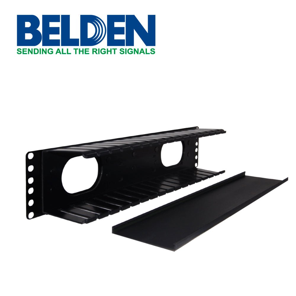 Belden Organizador de Cables 19'' para Montaje en Rack 2U 9512-1902N - SILYMX