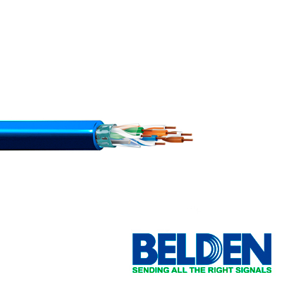 Belden Bobina de Cable Cat5E+ FTP 305 Metros Azul