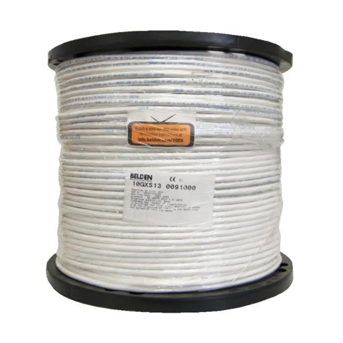 Bobina Cable Utp Categoría 6A Blanco 10Gxs12009A1000 - SILYMX