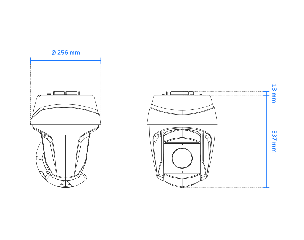 VIVOTEK SD9384-EHL - Cámara IP PTZ Exterior 5 Megapixeles/ 30x Zoom Óptico/ Smart IR 200mts/ Protección Nema4X, IP66, IK10/ EIS/ WDR Pro/ H265/ Smart Tracking/ Ciberseguridad Trend Micro/ Camera Link/NDAA/ONVIF - SILYMX